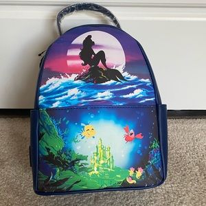 Disney the Little Mermaid Loungefly mini backpack